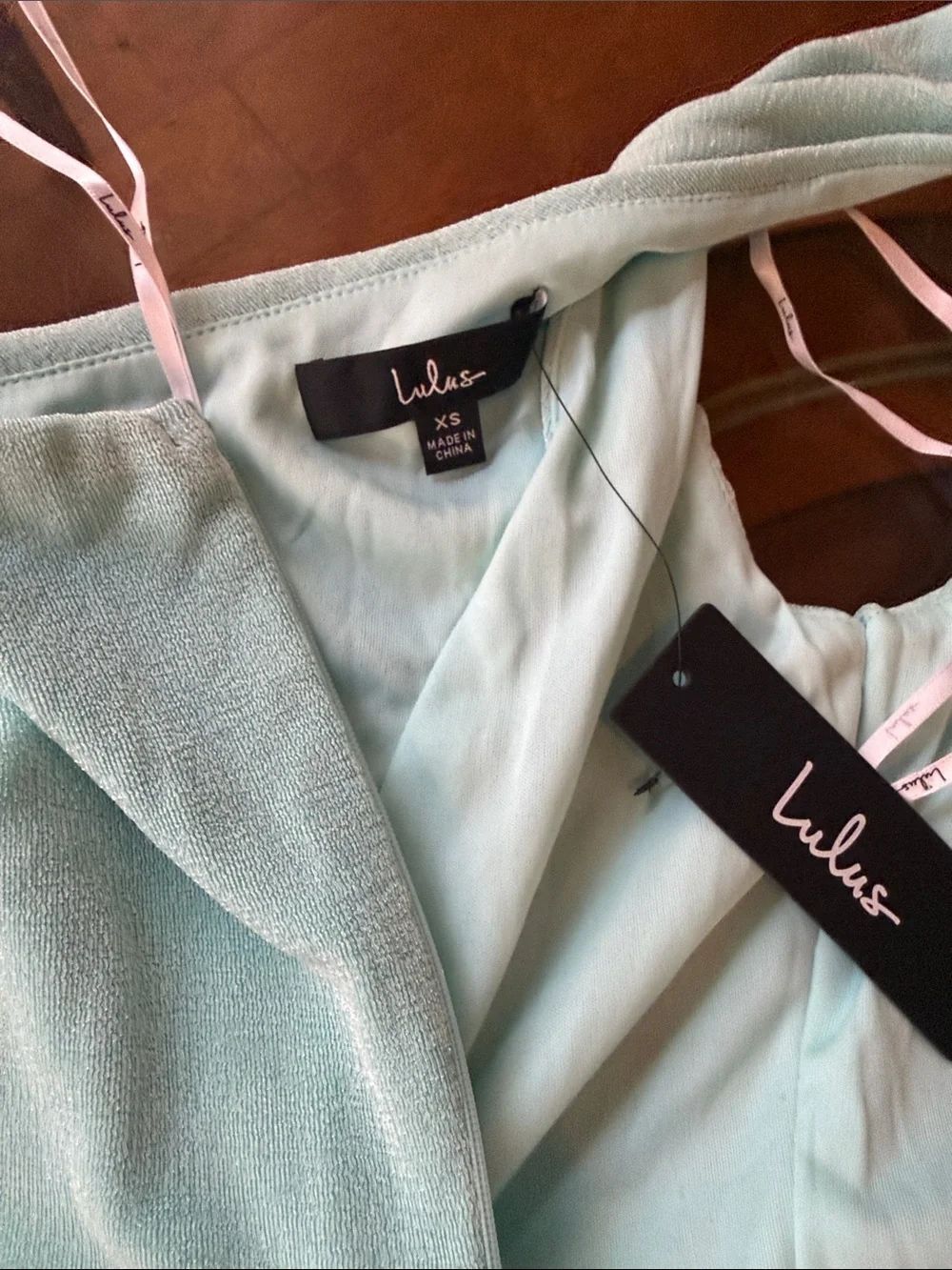 Lulu's Mint Green Aqua One-Shoulder Cutout Fabulous Tulip Midi Dress Sz XSmall - Picture 14 of 16